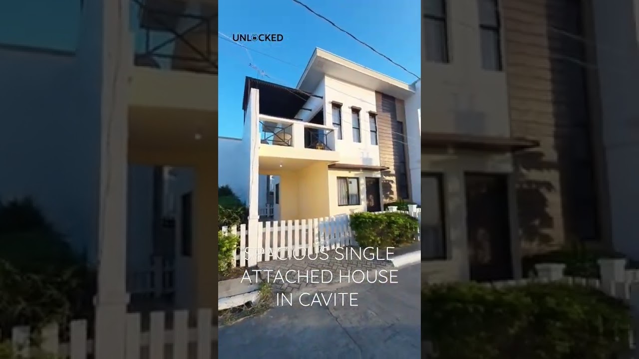 Spacious Single Attached House in Cavite 1 Parking 3 bedroom 2 t & b 