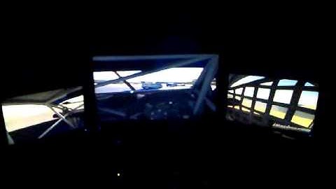 iRacing triple screens via soft th Richard Lock split 1 monday night v8 supercars