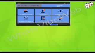 FB Database Extractor - [ Software + Keygen ] Latest 2018 screenshot 1