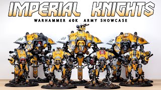 Army Showcase: HOUSE HAWKSHROUD (Warhammer 40k Imperial Knights)