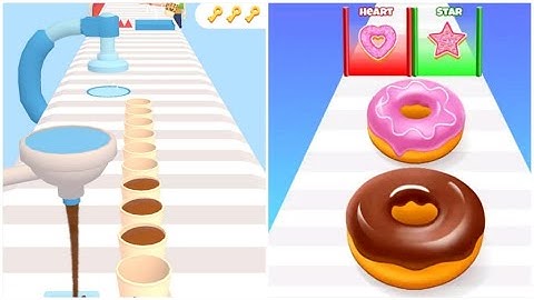 Donut Stack Vs Number Muster🍩🍩 Walkthrough All New New Max Update Ios Tiktok Gameplay CZ2859