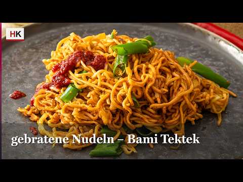 바미 테텍(Bami Tektek) 20분 완성 볶음면과 망고 라씨