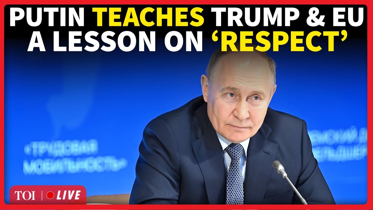 Putin’s English Presser LIVE | ‘Russia Won’t Attack If…’: BIG Message To World | Trump | Ukraine