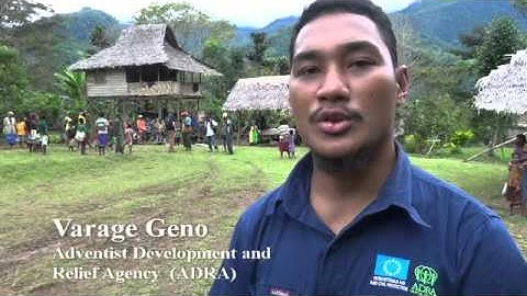 Papua New Guinea: Disaster Risk Reduction project protects villages, saves lives