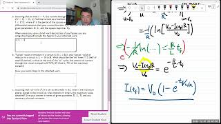 Physics 4B - Circuits Freeform Timed Assessment Demo - LR Circuit