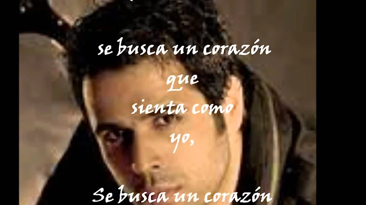 Se Busca Un Corazon     Daniel Santacruz y Alexandra