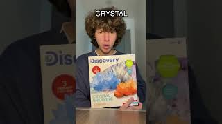 GROWING CRYSTALS #shorts