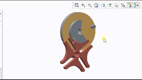 PTC Creo (Pro/E) 3D contacts Geneva drive mechanism animation(ジェネバ機構アニメーション)