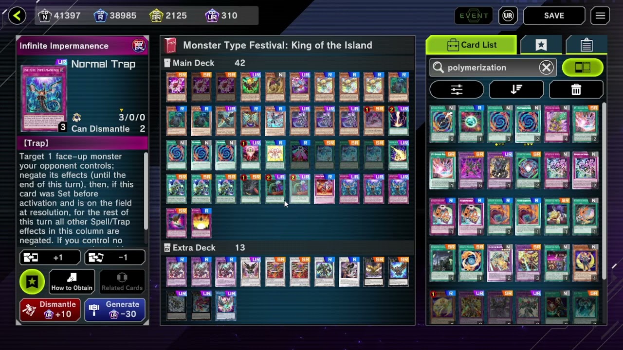 Monster Type Festival: King of the Island What is This Banlist?...