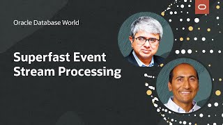 Superfast event stream processing with a converged database