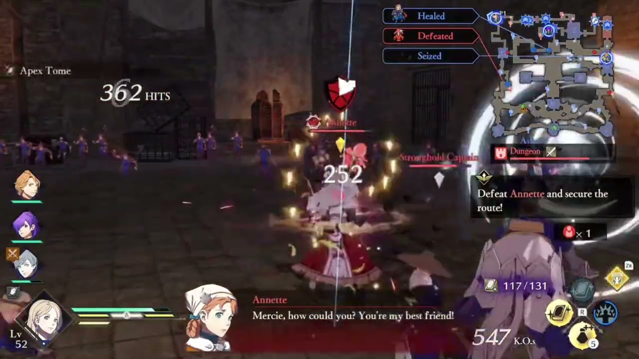 Bestfriend Betrayal, Mercedes and Ashe vs Annette | Fire Emblem Warriors: Three Hopes