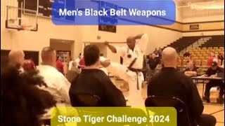 Men's Black Belt Weapons at the Stone Tiger Challenge 2024