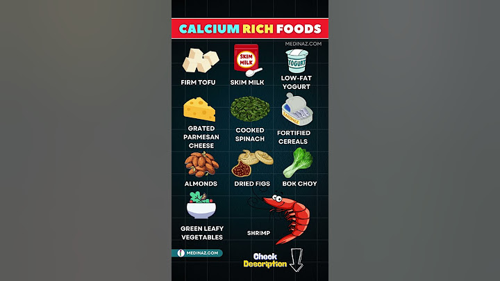 Top 10 Calcium Rich Foods for Stronger Bones | Calcium rich foods #healthyfood #calcium #shortsvideo