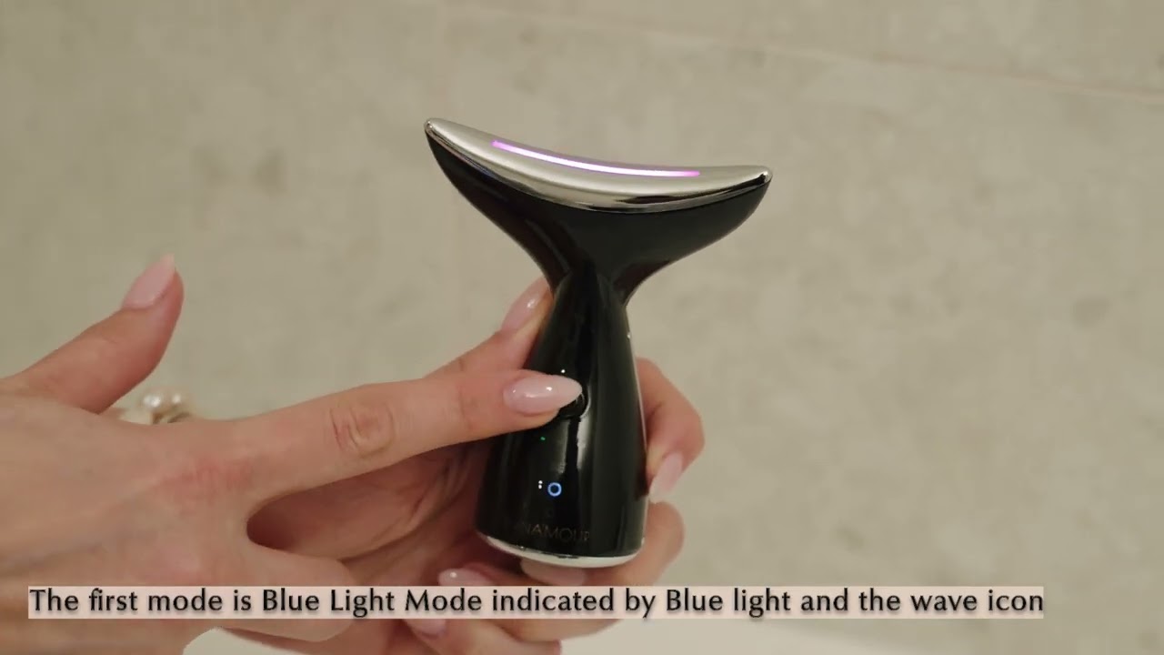 How to Use the LUNA’MOUR NeckLite Device | Red Light Therapy for Firm, Youthful Skin