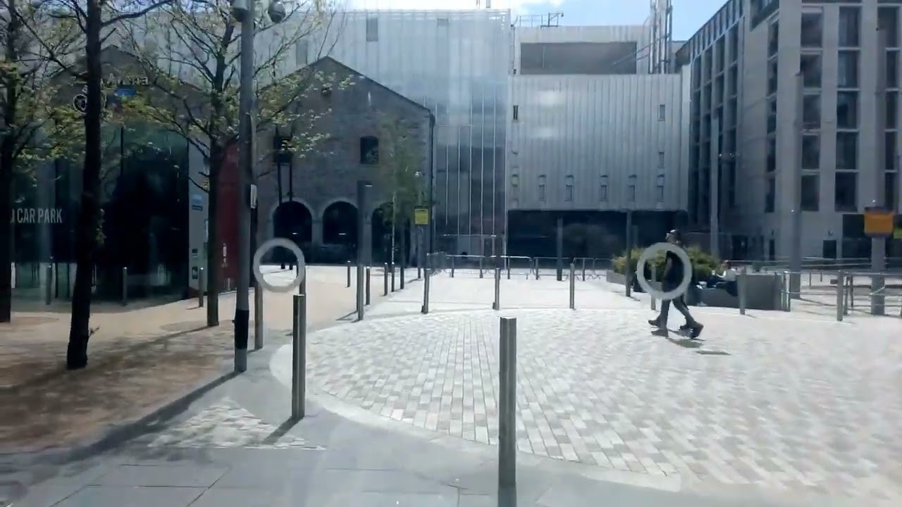 Kone Monospace Scenic Lifts- The Gibson Hotel, The Point, Dublin