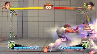 [USF4] 'KingBlackToof' PC mod - #2: Ryu / Rufus combo test