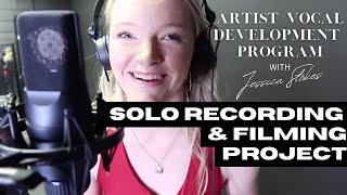 Recording & filming with JS Artist Vocal Development Program - SEASON 2