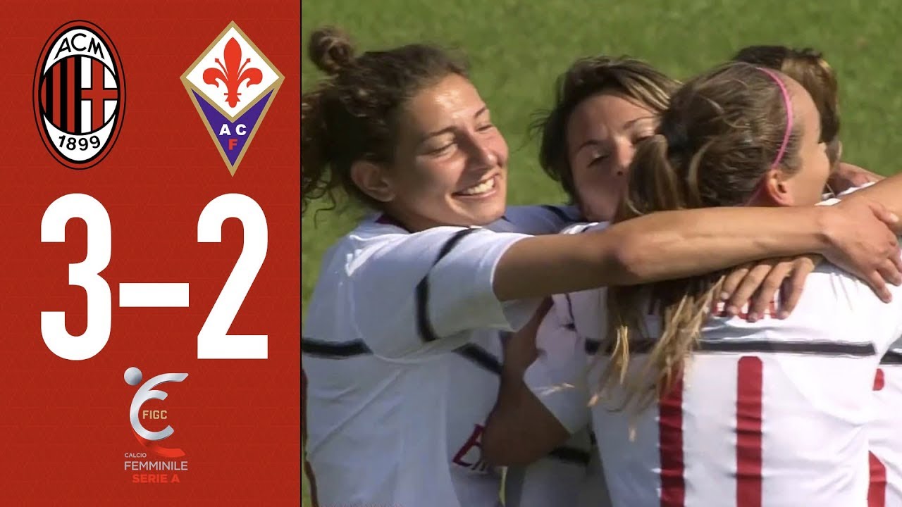 AC Milan vs ACF Fiorentina Femminile 1-3, MATCH HIGHLIGHTS