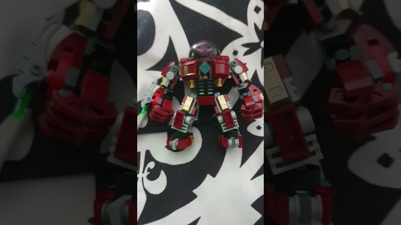lego iron man zero (hulk buster) preview