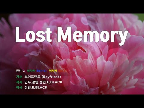 [은성 반주기] Lost Memory - 보이프랜드(Boyfriend)