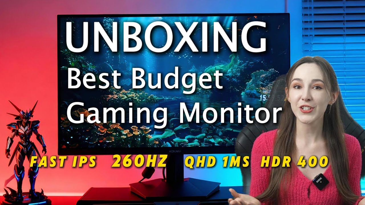 Best Budget Gaming Monitor | Unboxing KOORUI G2721X 