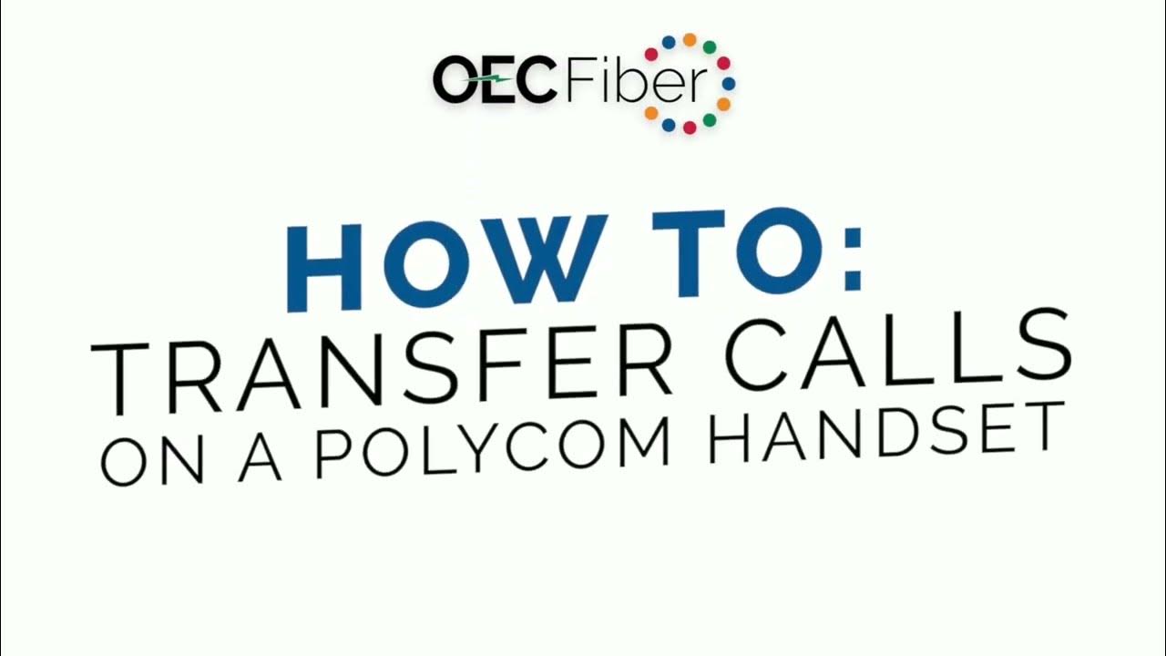 How to transfer calls polycom youtube