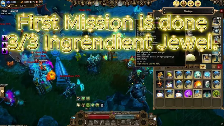 Drakensang Online - 200x Gingerbread Man - 4x Ingrendient Jewel