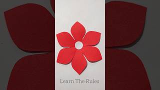 Easy Paper Flower Making Idea | How To Make Paper Flower | New Design  #shorts #papercraft