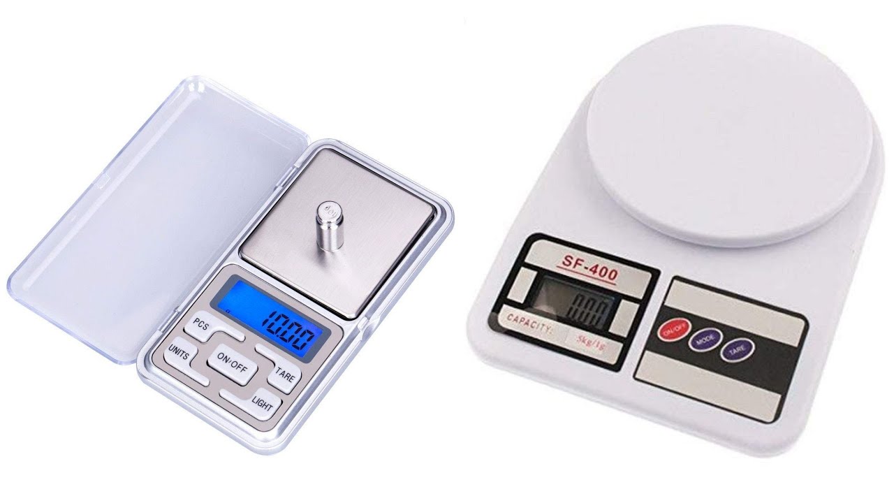 الفرق بين الميزان الحساس العادي والميزان الحساس الديجيتال في مشروع الريزن للمبتدئين