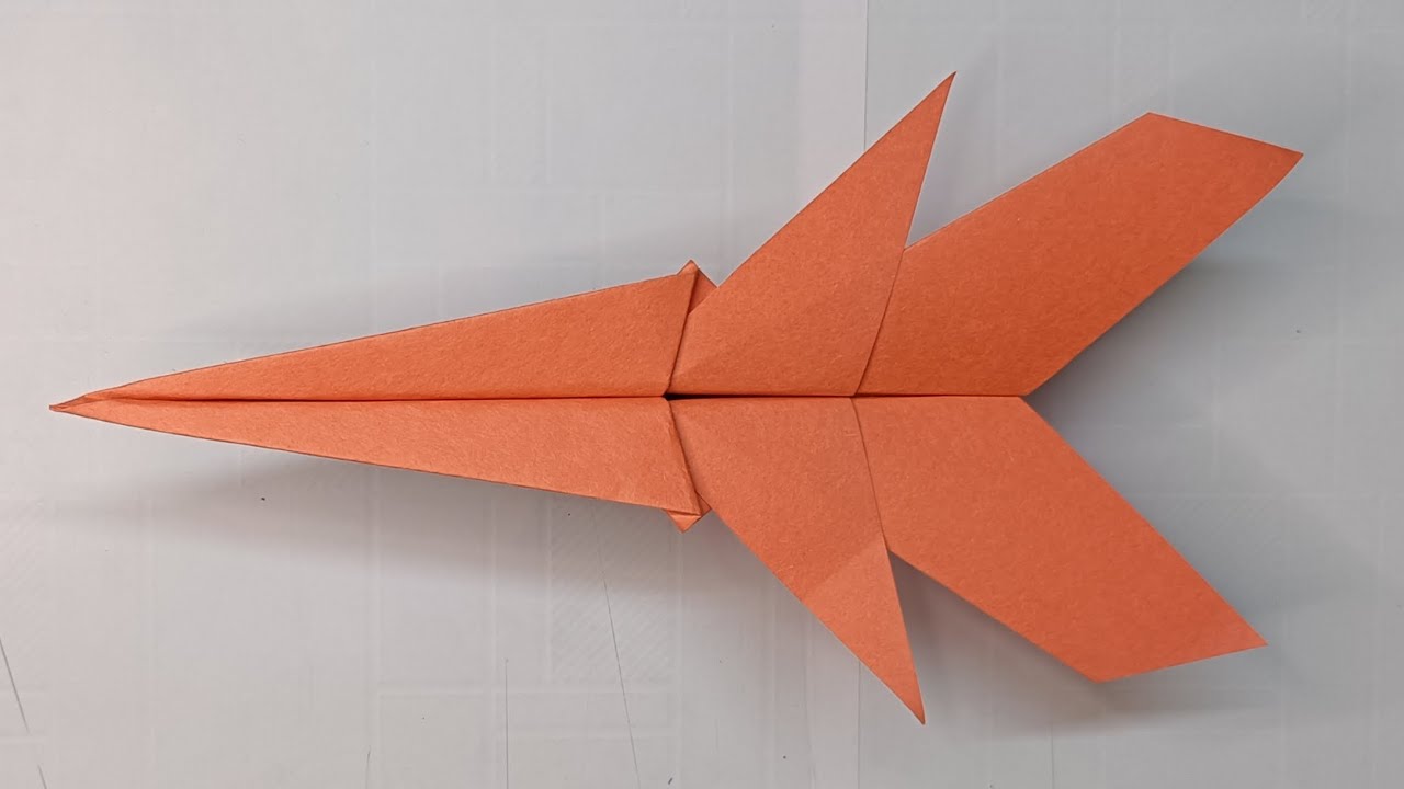 Paper jet plane || how to make step by step || - YouTube