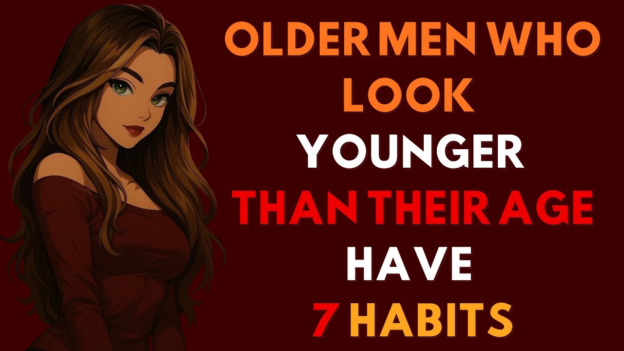 OLDER MEN WHO LOOK YOUNGER THAN THEIR AGE HAVE THESE 7 DAILY HABITS | STOICISM SECRETS