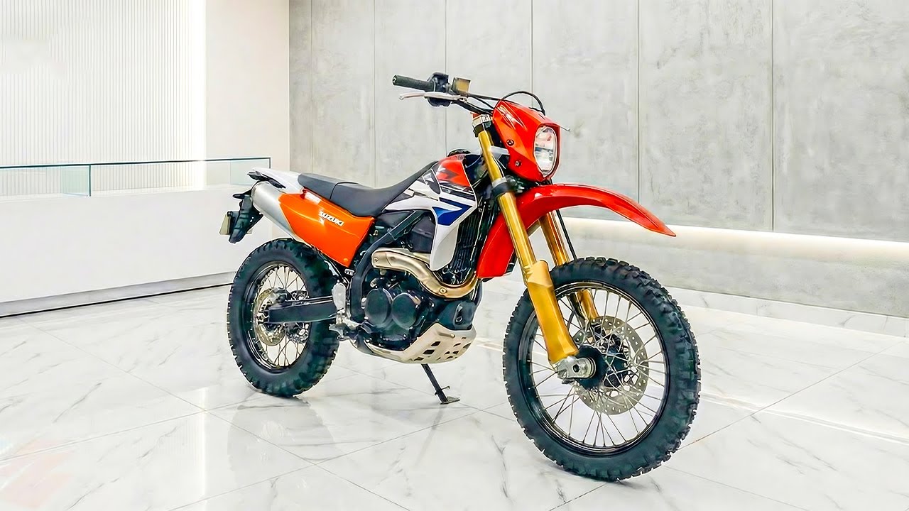 Suzuki DR Z400 2025 года 🟢 Безумный двухцелевой мотоцикл, который отказывается умирать в 2025 году
