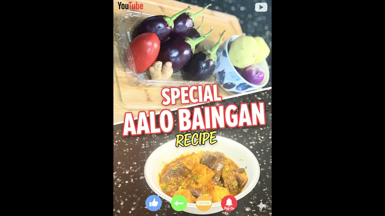 Aloo Baingan Fry | Tasty & Easy Brinjal Potato Recipe