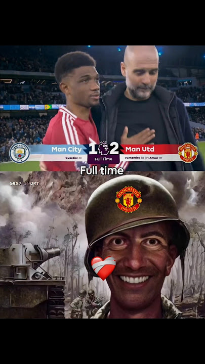 Manchester United comeback vs Manchester City 🔥 #edit #capcut #trending #shorts