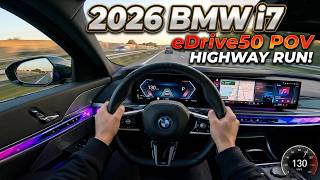 Driving The Most Luxurious RWD Electric Car! 2026 BMW i7 eDrive50 455 HP. #bmwi7 #bmw7series #bmw