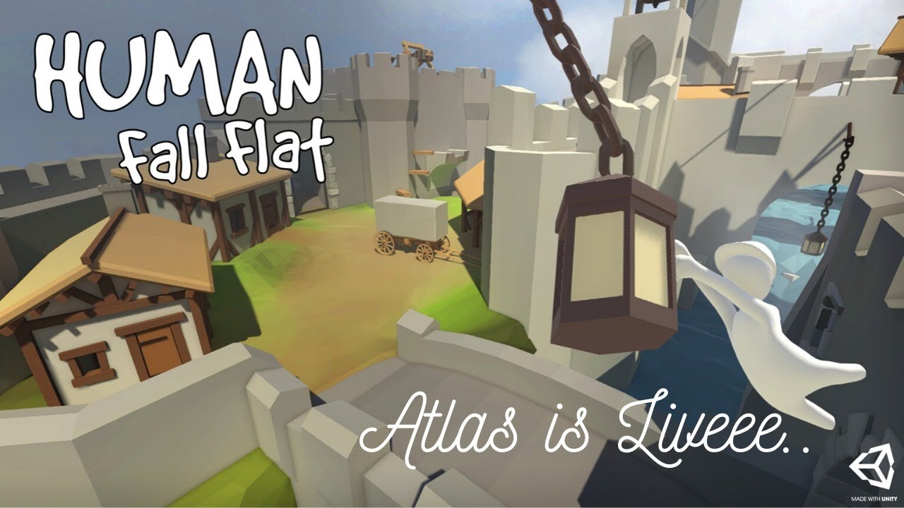 HUMAN FALL FLAT LIVE INDIA | ATLASFORD GAMING | FULL HAWABAZIII GAMEPLAY