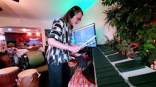 Aisa (Suriname - Winti Traditional) Live solo with Ableton, MalletKat, Nord Modular G2X, percussion.