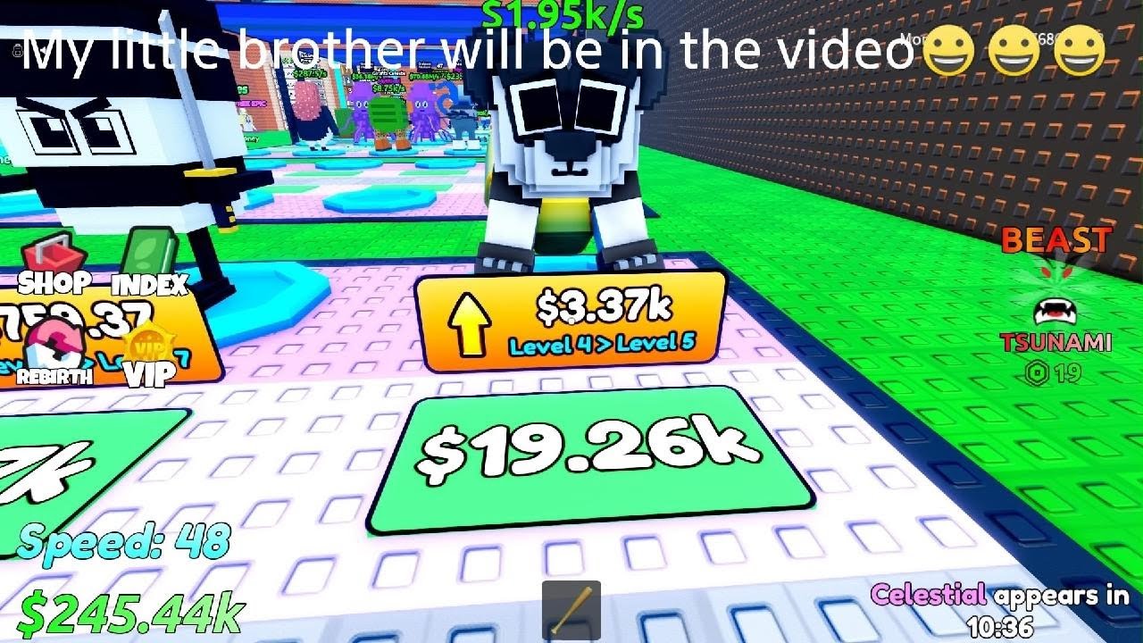 Playing escape Tsunami For brainrots