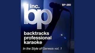In Too Deep (Karaoke Instrumental Track) (In the Style of Genesis)