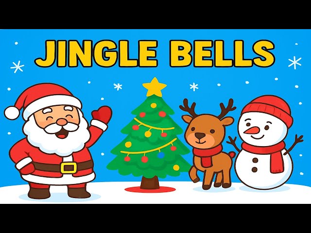Jingle Bells Christmas Song for Kids | Fun Sing-Along & Dance