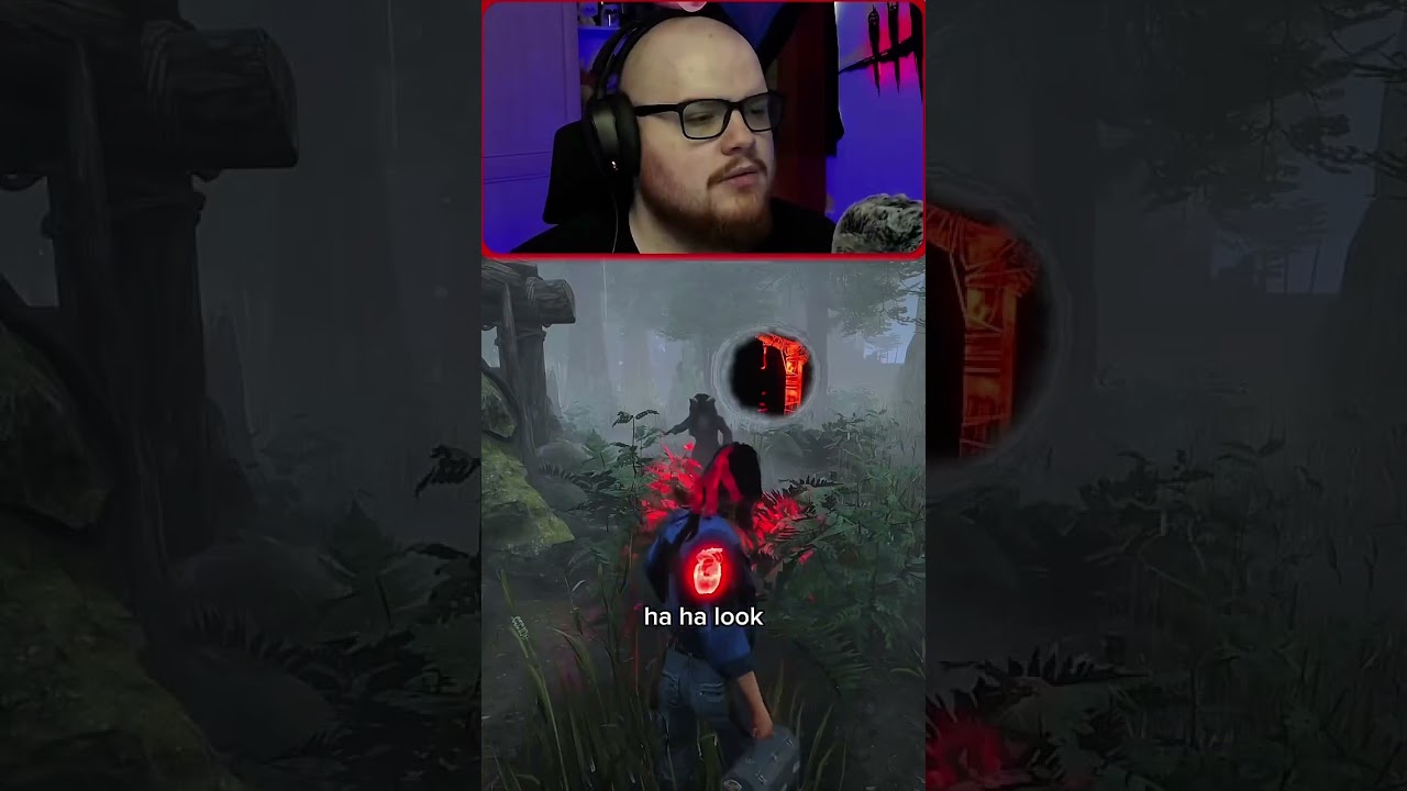 New glitch spot on dbd is insane 😱 