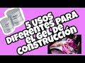 5 USOS DEL GEL DE CONSTRUCCIÓN