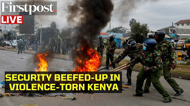 Kenya Anti-Tax Hike Protests LIVE: Kenya Increases Security Nationwide As Protesters Shot Dead
