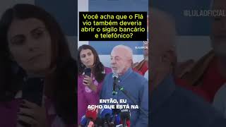Flávio Bolsonaro deveria abrir seu sigilo bancário #flaviobolsonaro #lula #eleições2026 #bolsonaro