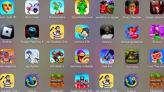 Roblox,Lily Lovebraids Prison,Poppy Playtime 4,Granny,Nextbots In Playground,Block Craft 3D......... screenshot 4