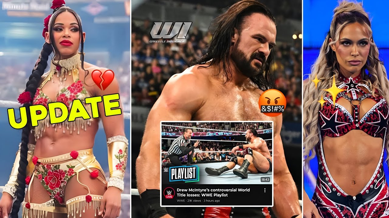 BIANCA BELAIR UPDATE | MAXI DUPREE WANT'S WIN WWE TITLE | WWE HATE DREW MCINTYRE 