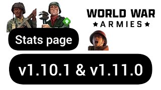 WWA RTS: v1.11.0 ALL units stats page screenshot 5