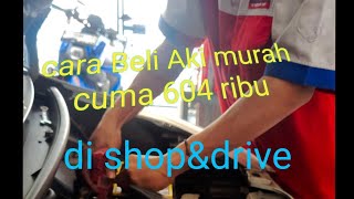 Cara beli Aki Calya Sigra dengan harga Murah di shop&drive