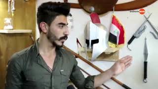 سعد الدين نحات شاب من تكريت .. يقدم منحوتات خاصة وبجهد ذاتي.. للشرقية نيوز عثمان الشلش