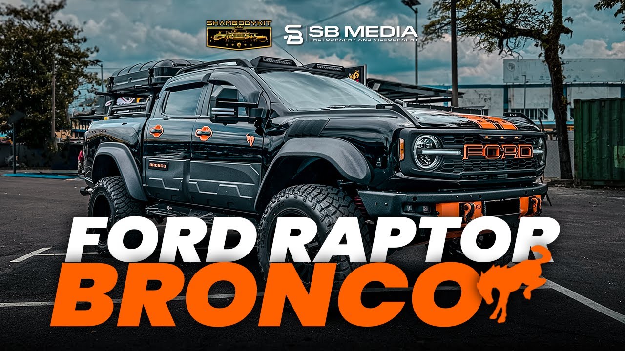 FORD RANGER T7 TRANSFORM JADI FORD RAPTOR BRONCO 🔥 RARE EDITION BY SHAMBODYKIT!